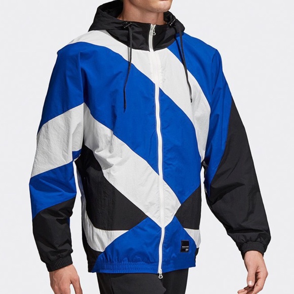 🌬New Adidas Originals EQT Windbreaker Jacket - Picture 6 of 8